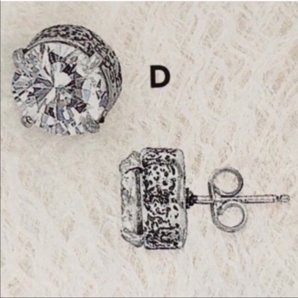 Silpada CROWN JEWEL Cubic Zirconia earrings P2381 - Picture 9 of 16